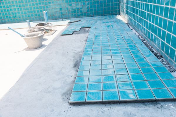 Pool Flooring Installation in Mesa